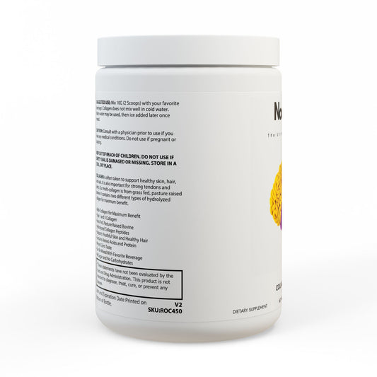Collagen Peptides Type I & III Supplement (350g, 12.3oz)