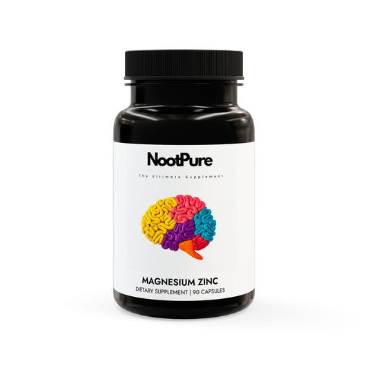 Magnesium Zinc Supplement (90 Capsules)