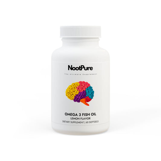 Omega 3 Fish Oil Supplement (60 Softgels)