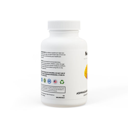 Ashwagandha & Black Pepper Supplement (60 Capsules)