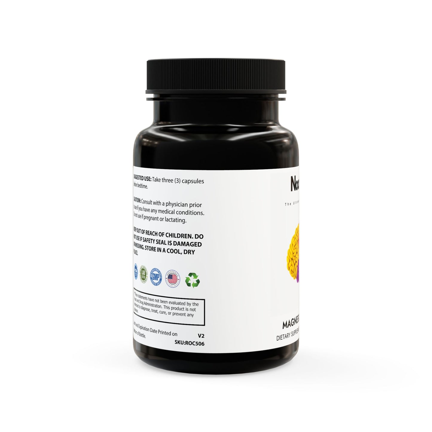 Magnesium Zinc Supplement (90 Capsules)
