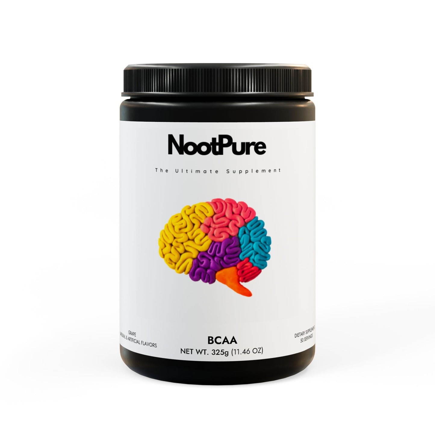 BCAA Supplement, Grape (325g, 11.46oz, 50 servings)