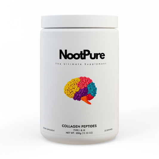 Collagen Peptides Type I & III Supplement (350g, 12.3oz)