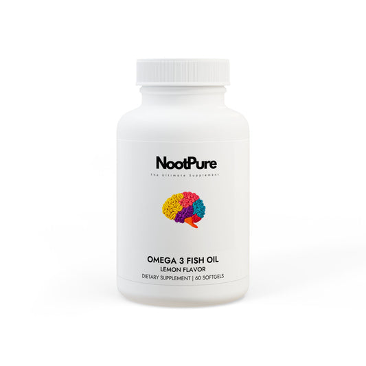 Omega 3 Fish Oil Supplement (60 Softgels)